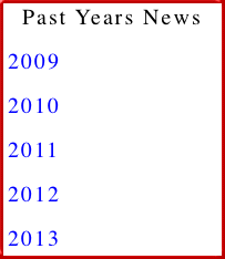 Past Years News