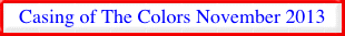 Casing of The Colors November