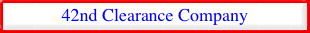 42nd Clearance Company