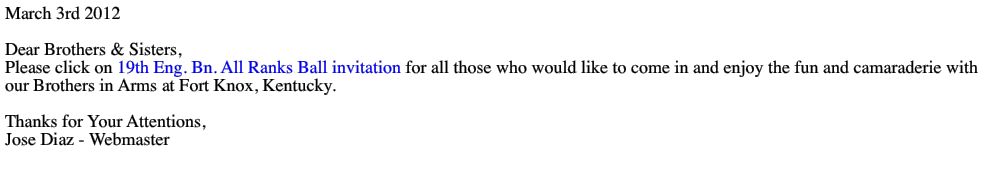 March 3rd 2012