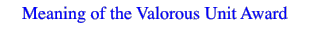 Meaning of the Valorous Unit